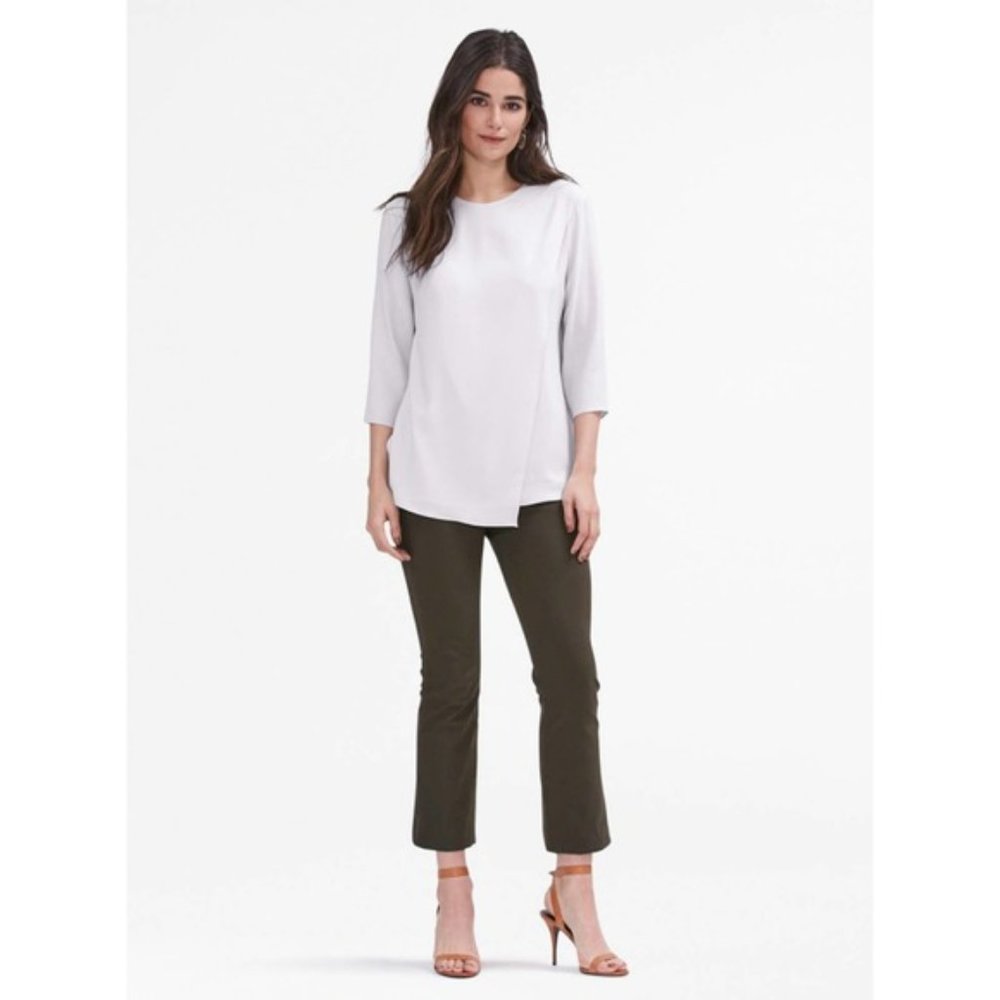 MM Lafleur Bourgeois Blouse in Alabaster White L